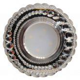 Светильник точечный OREOL Crystal 7706 100/60mm под лампу MR16 Белый