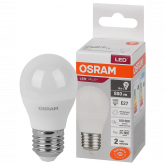 Лампа светодиодная ШАР 10Вт E27 4000K LVCLP75 10SW/840 230V OSRAM