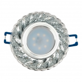 Точечный Светильник OREOL Crystal 7805 95/60mm Под Лампу MR16 Белый