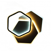Управляемый светодиодный светильник GEOMETRIA 9254-4 90Вт-23м² 500мм 6/3/4000K пульт Oreol