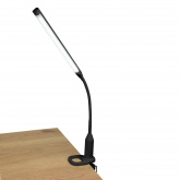 Светильник настольный сд на струбцине TLD-572 Black/LED/500Lm/4500K/Dimmer 7W сенс выкл диммер черн