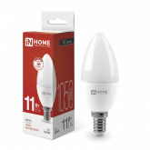 Лампа светодиодная LED-СВЕЧА-VC 11Вт 230В Е14 4000К 820Лм IN HOME