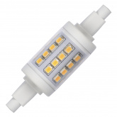 Лампа светодиодная LED-J78-6W/WW/R7s/CL 3000К прозрачная PLZ06WH ТМ Uniel