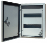 DEKraft ЩРН-24 Корпус металлический навесной 400х300х120, 24 мод., IP54, Systeme Electric