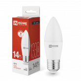 Лампа светодиодная LED-СВЕЧА-VC 14Вт E27 4000K 1330Лм IN HOME