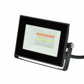 Прожектор светодиодный ULF-F60-20W/RGB IP65 200-240В BLACK мультиколор пульт ДУ (в/к) черный TM Unie