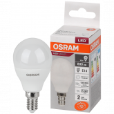 Лампа светодиодная ШАР 10Вт E14 4000K LVCLP75 10SW/840 230V OSRAM