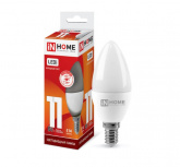 Лампа светодиодная LED-СВЕЧА-VC 11Вт 230В Е14 6500К 820Лм IN HOME
