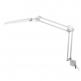Светильник настольный на струбцине TLD-524 White/8W/LED/500Lm/4500K/Dimmer/Цвет-белый