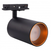 Светильник ТРЕКОВЫЙ под лампу GU10 Led Spot 017 ЧЕРНЫЙ ø60*H100мм Oreol