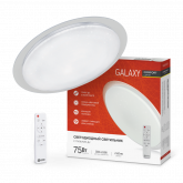 Светильник светодиодный COMFORT GALAXY 75Вт 230В 3000-6500K 6000Лм 560x55мм с пультом ДУ IN HOME