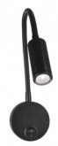 Гибкий настенный светодиодный светильник ULT-F21-3W/4000K IP20 BLACK Uniel