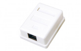 Розетка компьютерная 1-порт RJ-45 (8P8C), экранированная, CAT 5e, внешняя REXANT