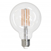 Лампа светодиодная LED-G95-15W/3000K/E27/CL PLS02WH Ф "шар" прозрачная серия Sky 3000K ТМ Uniel