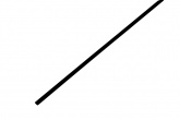 Термоусадка   3,0 / 1,5 мм, черная (упак. 50 шт. по 1 м)  REXANT