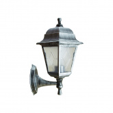 Светильник уличный архитектурный UUL-A01S 60W/E27 IP44 BLACK SILVER