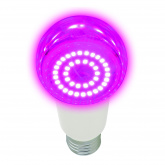 Фитолампа светодиодная LED-A60-14W/SPSB/E27/CL спектр для рассады и цветения Uniel 4690485125303