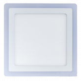 Светильник встраиваемый Sirius 6W+3W-3м² 105/145mm синий КВАДРАТ Oreol (40/кор)