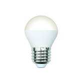 Лампа светодиодная LED-G45-7W/4000K/E27/FR/SLS форма "шар" матовая 4000K ТМ Volpe