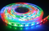 Сд лента ВЛАГОЗАЩИЩЕННАЯ 14.4Вт SMD5050-60LED 840Lm 12V IP65 RGB OREOL