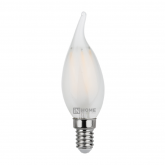 Лампа светодиодная LED-СВЕЧА НА ВЕТРУ-deco 5Вт 230В Е14 3000К 450Лм матовая IN HOME