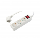 Удлинитель S-GCD3-5B серии Стандарт, с/з, 3 гн., шнур 5 м, выкл. TM Uniel