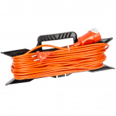 Удлинитель YX10-101 /UCK-1N/2x1,00/30M/F ORANGE силовой на рамке б/з 1гнездо 30м (ПВС 2х1,00) 10A оранжевый TМ Uniel