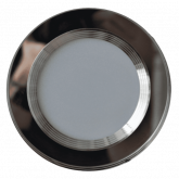 Точечный Светильник OREOL Crystal Rlp P6013 Зеркальное Стекло 4+6Вт 4000K 120/80mm Белый