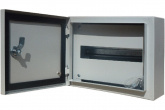 DEKraft ЩРН-12 Корпус металлический навесной IP54, 12 модулей, 250х300х120 Systeme Electric