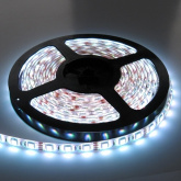 Сд лента ВЛАГОЗАЩИЩЕННАЯ 14.4Вт SMD5050-60LED 840Lm 12V IP65 6000K (холодный белый) OREOL