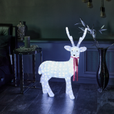 Фигура светодиодная «Олень-1» ULD-M6393-200/STA WHITE IP20 DEER-1 200д размер 63*36*93 см свет белый