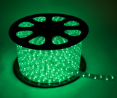 Дюралайт LED Зеленый, квадратный, 3-жилы