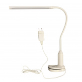 Светильник настольный сд на струбцине TLD-572 White/LED/500Lm/4500K/Dimmer 7W сенс выкл диммер белый