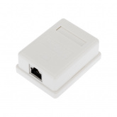 Розетка компьютерная внешняя, 1-порт RJ-45 (8P8C), FTP экранированная, категория 6, REXANT