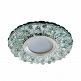 Светильник точечный OREOL Crystal 7606B 115/60mm под лампу MR16 Белый
