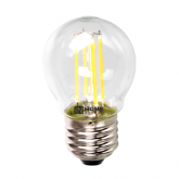 Лампа светодиодная LED-ШАР-deco 5Вт 230В Е27 4000К 450Лм прозрачная IN HOME