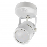 Светильник БРА декоративный накл серии Sotto DLC-S612 GU10/B WHITE GU10 выключа на корп металл белый