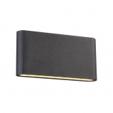 Светильник светодиодный настенный WALL 20-103 12W 4000К 170*90*30mm IP54 черный Oreol