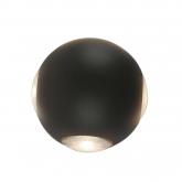 Светильник светодиодный настенный LINZA 21-08 4W-Сree 4000К 100mm IP54 черный Oreol