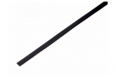 Термоусадка   6,0 / 3,0 мм, черная (упак. 50 шт. по 1 м)  REXANT