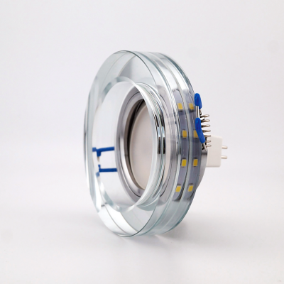 Точечный Светильник OREOL Crystal 6050 90/60mm Под Лампу MR16 Белый
