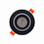 Точечный Светильник Techno 2314 92mm Алюминий под лампы GU10 GU5.3 КРУГ ЧЕРНЫЙ Oreol