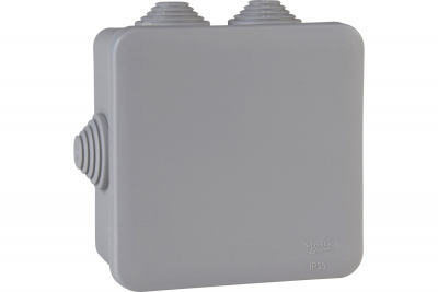 Коробка распределительная открытой установки 100X100X50, 6 сальников IP55 Systeme Electric