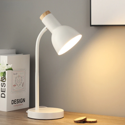 Светильник настольный HOME 1150W под лампу E27 на основании БЕЛЫЙ OREOL