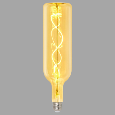 Лампа светодиодная Soho LED-SF21-5W/SOHO/E27/CW GOLDEN GLS77GO золотая TM Uniel
