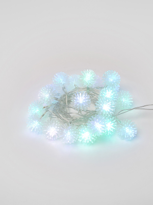 Гирлянда сд с контроллером шарики ULD-S0280-020-DTA RGB IP20 BALLS 20д 2,8м RGB провод прозрачный