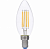 Лампа светодиодная диммируемая LED-C35 СВЕЧА 5W/NW/E14/CL/DIM Air 4000К 490Лм прозрачная Uniel