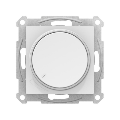 AtlasDesign Белый Светорегулятор (диммер) поворотно-нажимной, 315Вт, механизм Systeme Electric