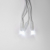 Бахрома сд со статич свечением ULD-B3010-200/SWK WHITE IP67 3м соед 200д белый свет провод белый