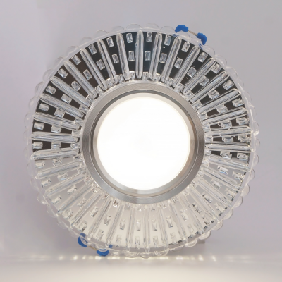 Точечный Светильник OREOL Crystal 7312B 115/60mm Под Лампу MR16 Белый